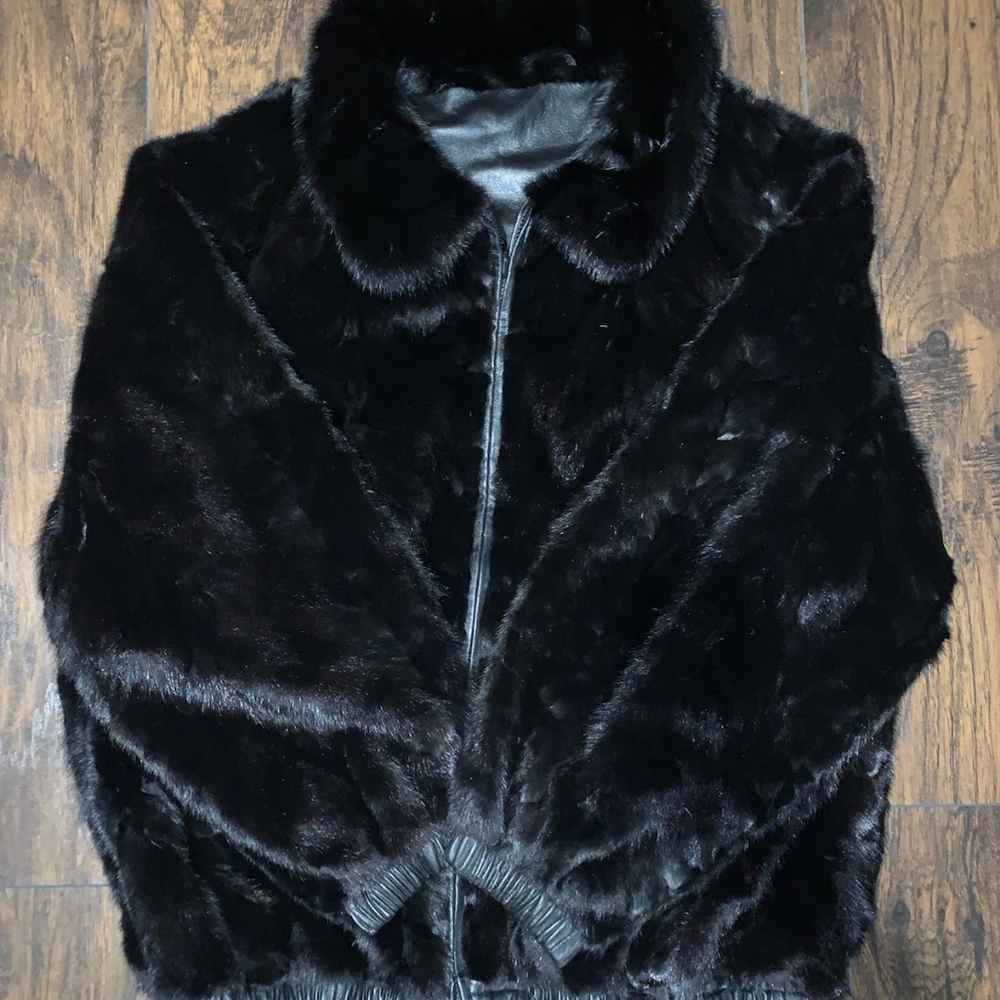 Men Reversible Mink jacket